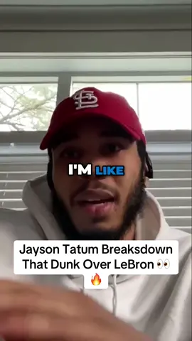Jayson Tatum Breaksdown That Dunk Over LeBron 👀🔥 #NBA #nbabasketball #jaysontatum #lebron #lebronjames #sports #dunk #basketball #basketball🏀 