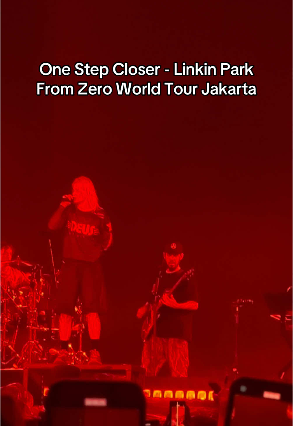 Shut up! @Linkin Park  #linkinpark #fromzeroworldtour #fromzeroworldtourjakarta 