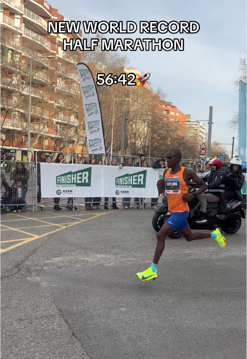 Impresionante  #barcelona #mediamaraton #mitjabarcelona #Running 