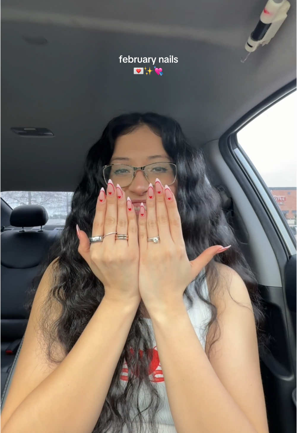 oops a little late posting this but, i loooove my nails for valentines/february 🥹💞  #nails #nailinspo #februarynails #pinknails #acrylicnails #valentinesdaynails #vdaynails 