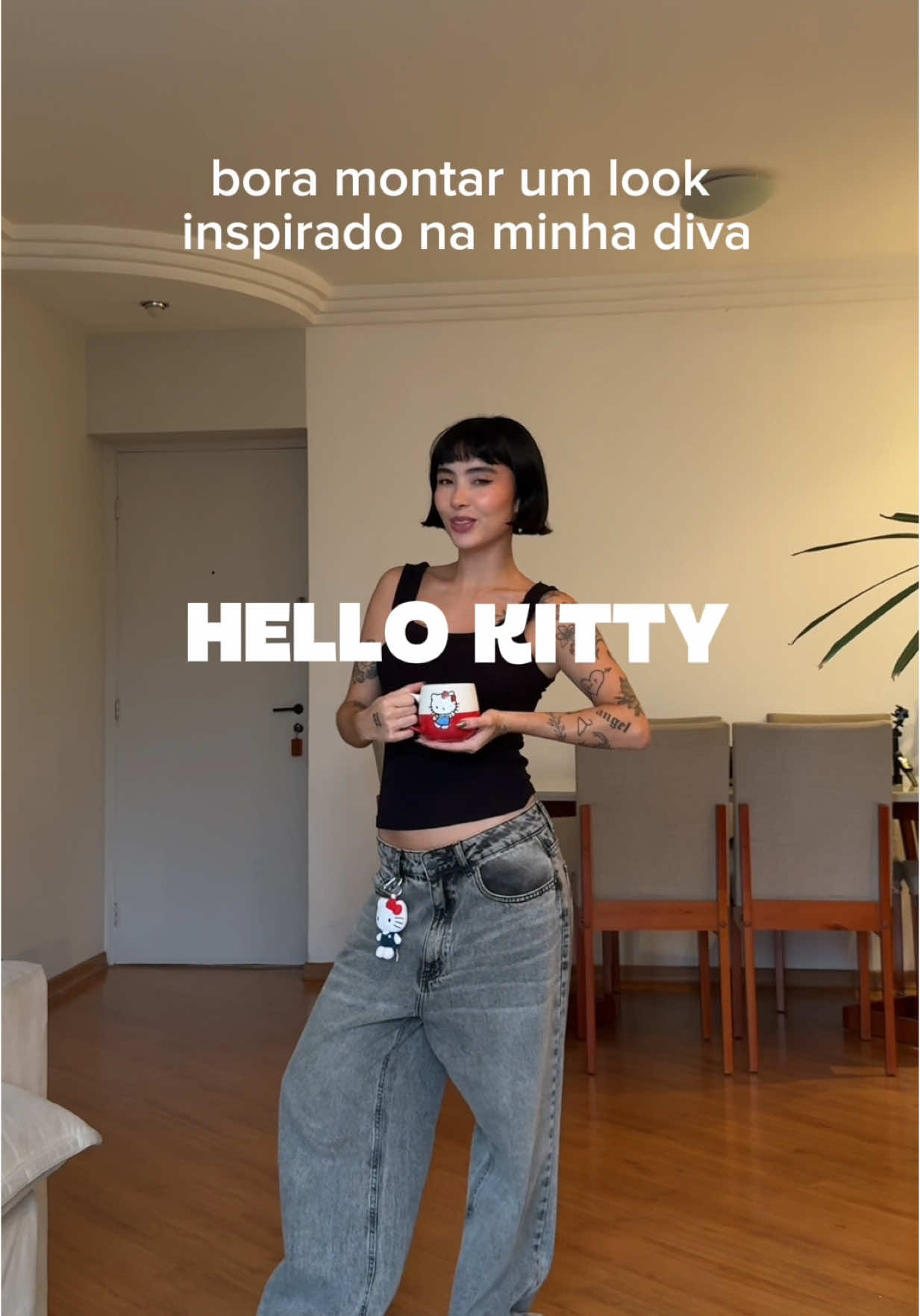 hello kitty eu te amo🗣️ #fashion #moda #hellokitty #hellokittyandfriends #sarinagomes 