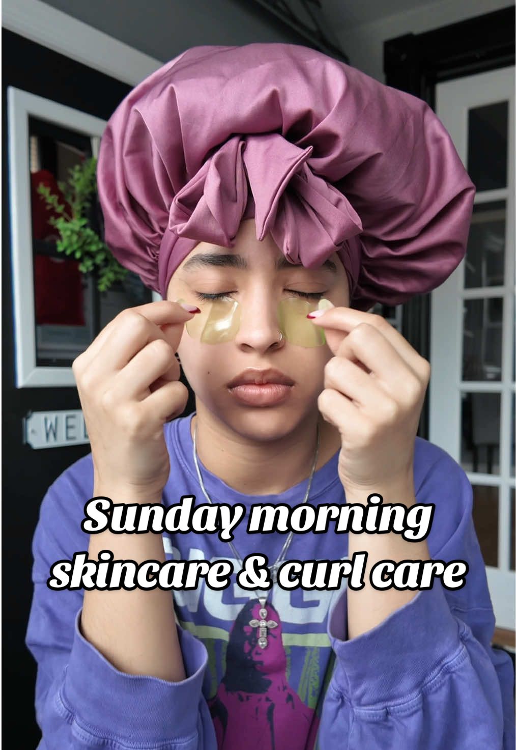 Some morning skincare, worship and bonnet roulette for yall, happy Sunday! 🤍 products featured:  @Peter Thomas Roth Labs eye patches @AquaphorUS  @LaRochePosayUS thermal spring water spray & @La Roche-Posay double repair face moisturizer w/ spf 30 @Vitamasques sugar cookie lip mask @K18 Hair molecular repair hair oil  songs:  constant by maverick city music  praise Him in advance by Marvin Sapp breathe by maverick city music  #fyp #skincare #asmr #bonnetroulette #curlrefresh #curlyhair #morningroutine #SelfCare #sundayreset #asmr 