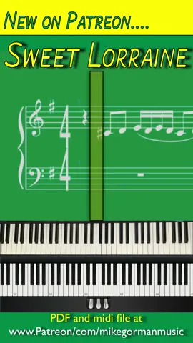 New transcription video on Patreon! A full transcription of an improvised performance of Sweet Lorraine. Full video, PDF and Midi file at https://www.patreon.com/posts/sweet-lorraine-122274801?utm_medium=clipboard_copy&utm_source=copyLink&utm_campaign=postshare_creator&utm_content=join_link #jazz #jazzpiano #piano #jazzsolo #improvisation #billevans #herbiehancock #pianolesson #pianolessons #jazzlessons #jazzeducation #openlessons #openstudio #mccoytyner #misty #ballad #errolgarner #harmony #harmony #reharm #musictheory #natcole #natkingcole #sweetlorraine