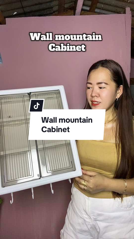 Wall mountain cabinet  Tara na at i organize na ntin  Ang gamit nyo  #cabinet #wallmountain #wallcabinet #organizer #cabinetorganizer #aesthetic #aestheticcabinet 