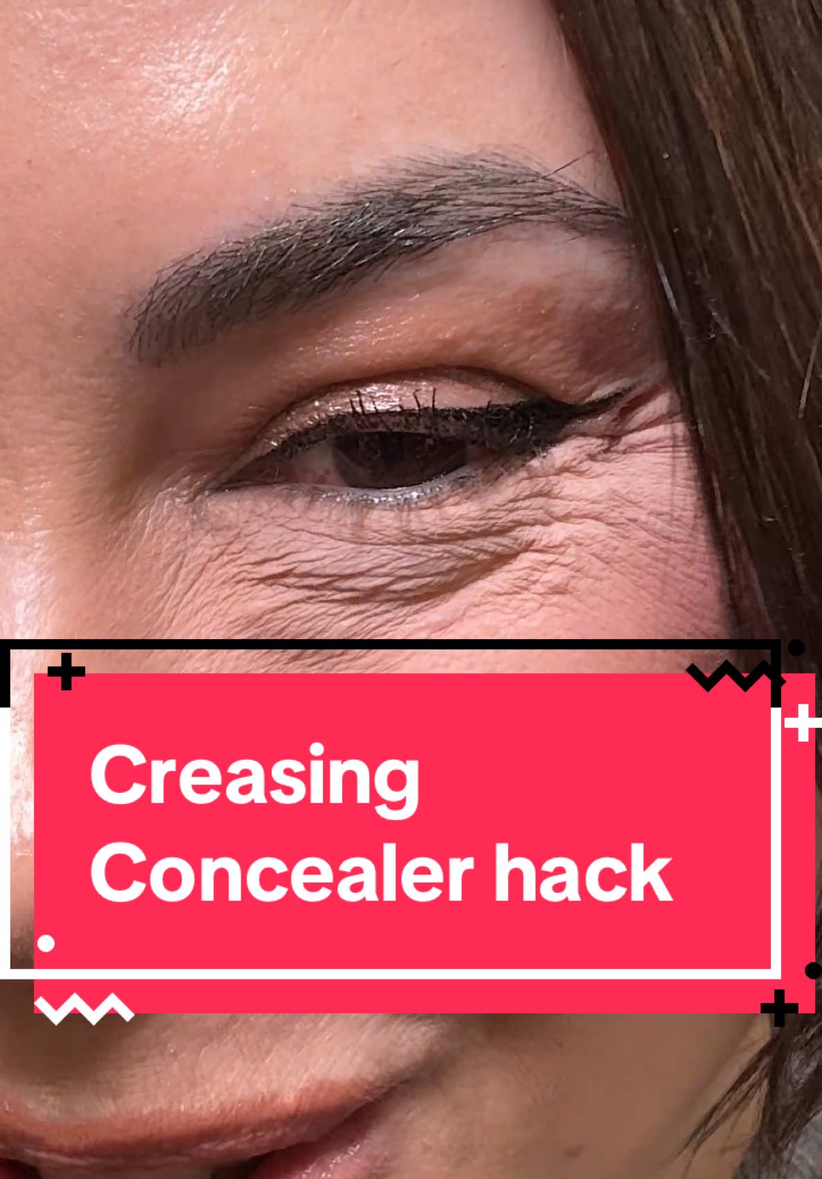 Concealer issues #concealerhack #concealertutorial #settingpowder #matureskinmakeup #makeupover40 #undereyecreasing #makeuphacks #genx #millennial #dosanddonts #over30 #over40 #over50 #fyp