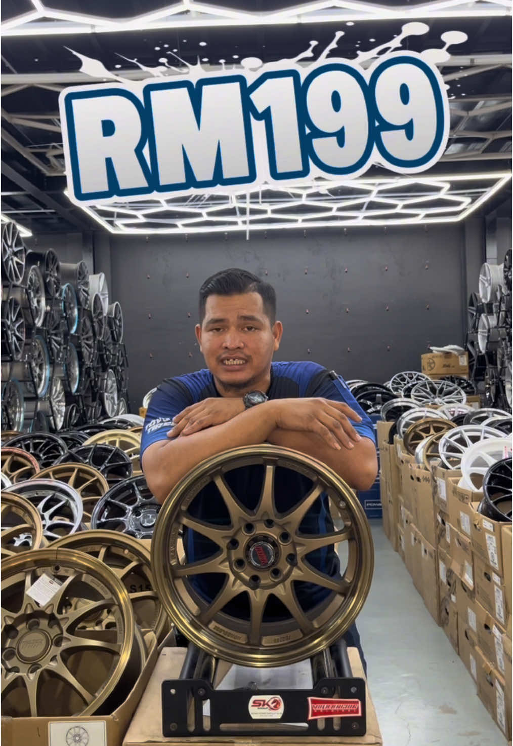 Jangan tanya RM199 tu berapa biji 😤 #jaibaran #sengkongjai #sengkongtyreautoservice #sportrimmurah #tayarmurah #nilai 