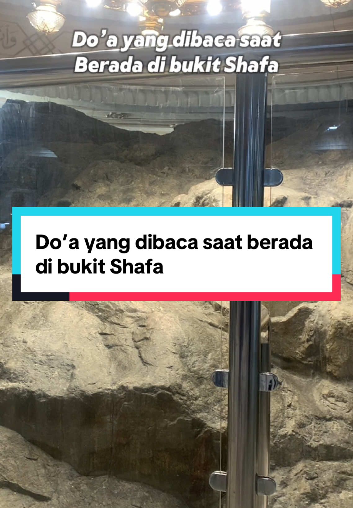 Do’a yang dibaca saat berada di bukit Shafa  #sai #umroh #umrah #haji #manasikumroh #manasikhaji #shafa #marwa #marwah #manasikumrah #doaumroh #doaumrah 