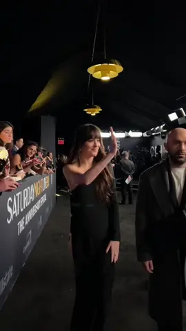 #dakotajohnson is rocking the snl50 carpet ✨ #snl50 @Saturday Night Live - SNL @NBC @Peacock 
