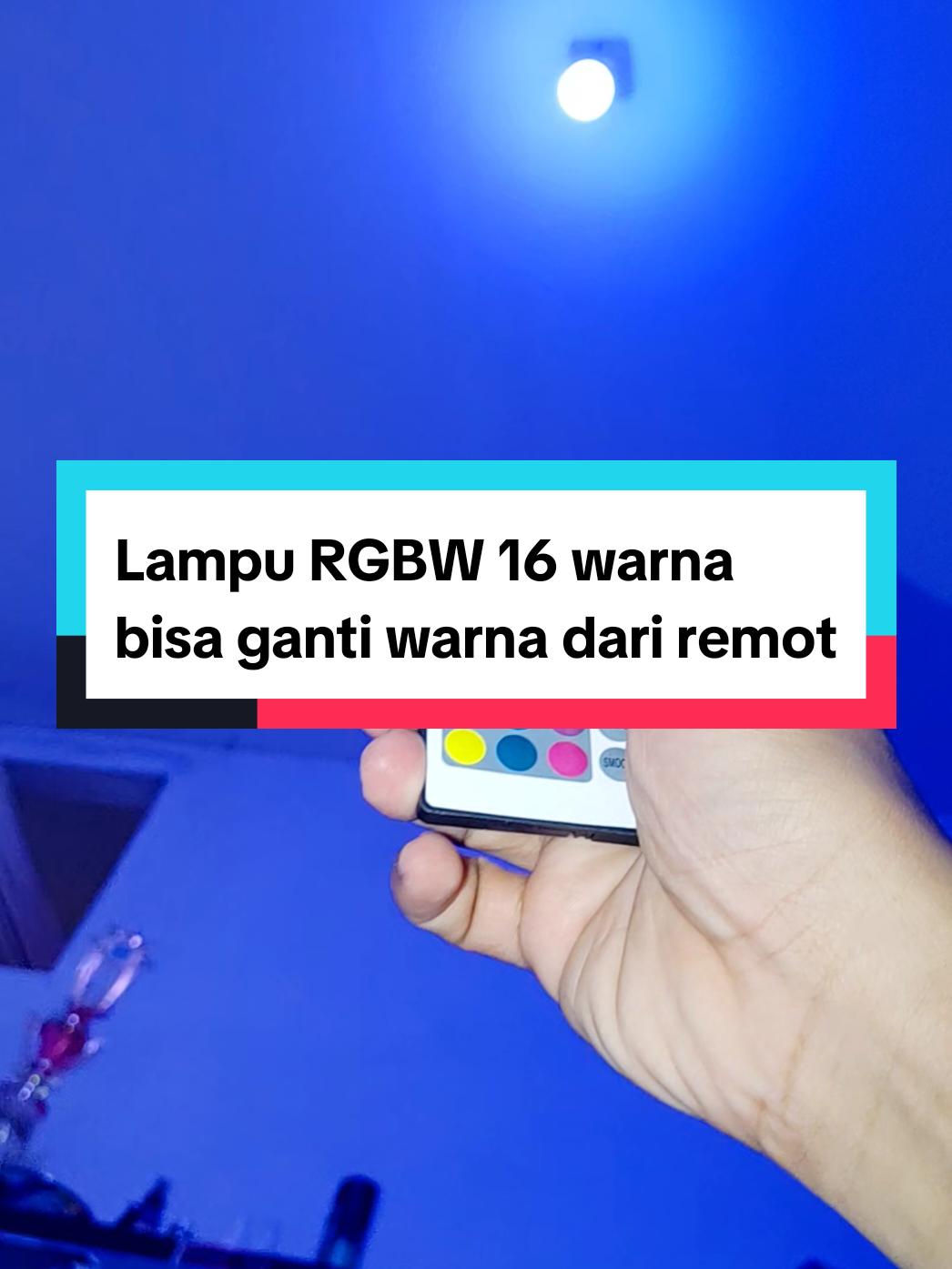 Ukuran lampu dari 7watt - 18 watt juga ada #lampurgb #lampurgbmurah #lampuled #lampuledwarnawarni #lampuwarnawarni 