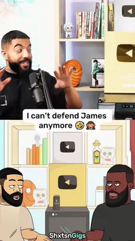 I can’t defend James anymore 🤣🙈 #shxtsngigs #podcast