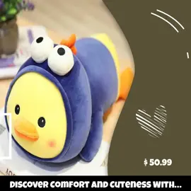 🌟 Snuggle Alert! 🦆✨ Dive into a world of comfort and cuteness with our adorable Duck Pillow! At just $50.99, it's not just a pillow; it's your new cuddle companion! Perfect for napping, decor, or adding a splash of joy to your space! Grab yours now and let the cozy vibes unfold! 💛💤 #DuckPillow #CuddleBuddy #HomeDecor #CozyVibes #ComfortInStyle #CuteAndComfy #PillowTalk #HomeAccessories #InteriorInspo #GiftIdeas Shop Now https://homekartz.com/products/duckverse-duck-pillow