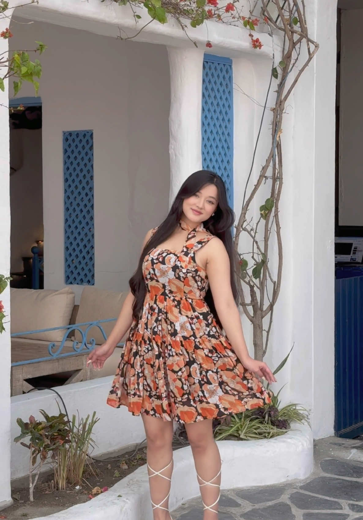 I am feeling myself in this dress 👗 💗 Fabric: chiffon  Fits:30 to 40 bust size  #fashionable #trendy #Summer #trendingreelsvideo #womenswear #shopping #outfit #flowral #short #dress #for #leadies #foryoupage #trending #song #newarrivals #topshopkathmandu #stylish #godblessme #clothing #summercollection #summer #summervibe 