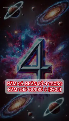 Năm cá nhân số 4 trong năm thế giới số 9 (2025) #namcanhan #bian #thansohoc #ngoctrandinhhuong #xuhuongtiktokk 