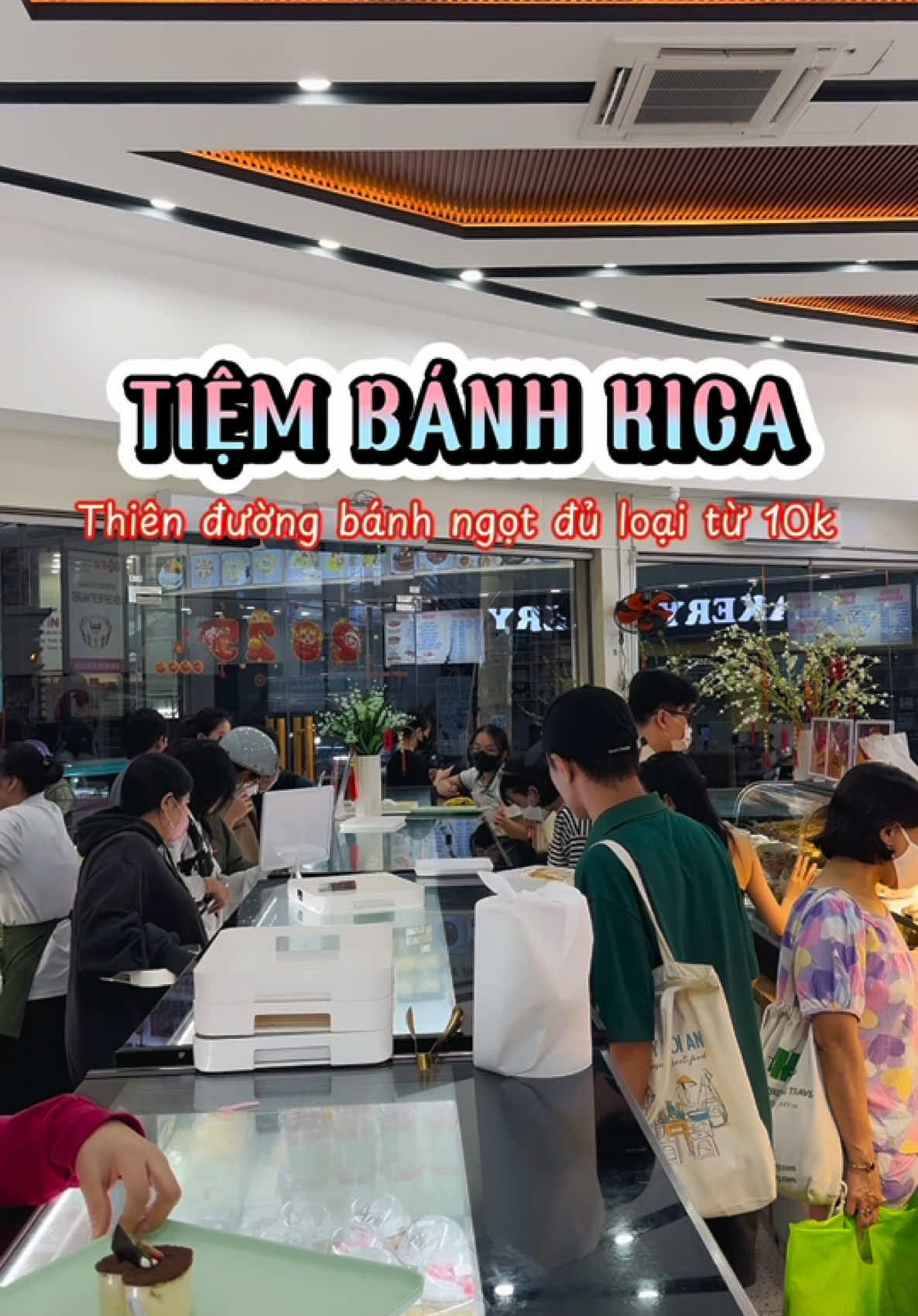 TIỆM BÁNH KICA có hàng tá bánh ngọt chỉ 10k 20k 30k thôi à #tiembanhkica #kicabakery #kyn99er #thuducangi #banhngot #anvat #reviewanvat 