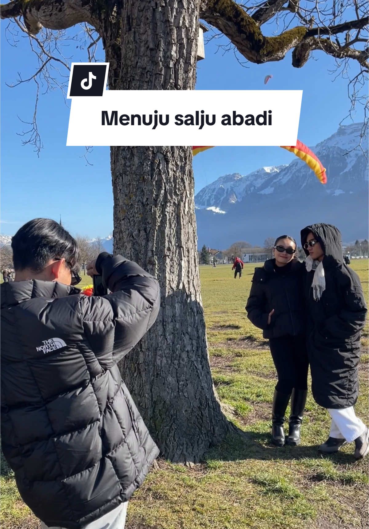 habis ke interlaken terus menuju salju abadi😍