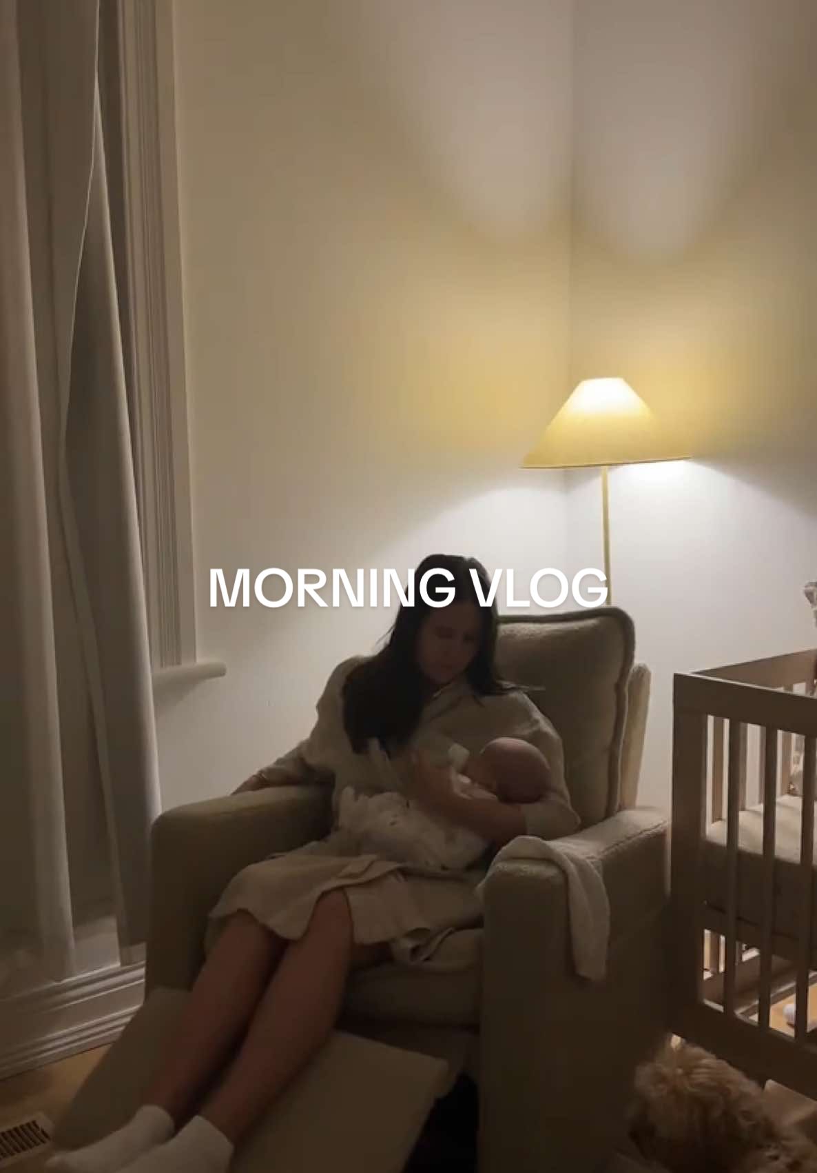 Trying to find time for myself in the mornings ☁️☕️ #morningvlog #morningroutine #mumoftwo #postpartum #postpartumbody #newborn 