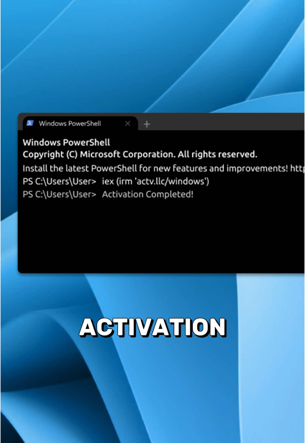 ✅ How to Get Rid of the Activate Windows Watermark & Access Advanced Features #windows #pctips #techtok #windows10 #windows11