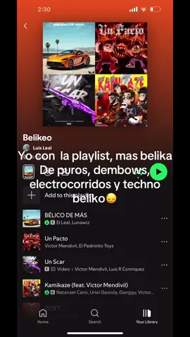 Ahi pa que vallan a escucharla #victormendivil #kevinamf #titodoblep #oscarmaydon #playlist #spotify #musica 