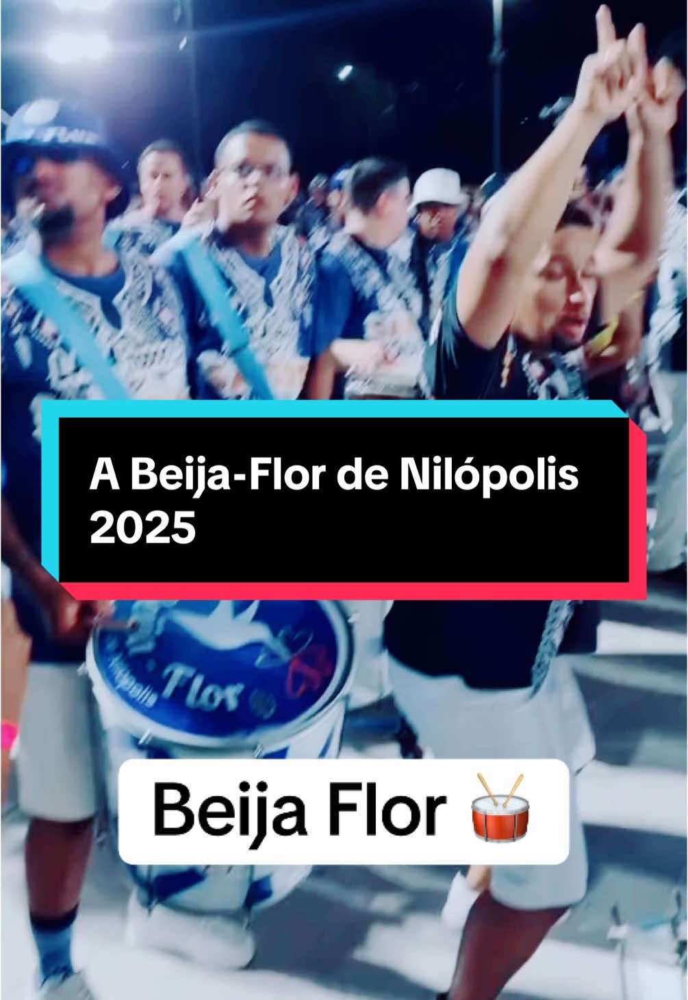 A Beija-Flor de Nilópolis 2025 #carnaval #beijaflor #riodejaneiro #bateria #🇧🇷🇧🇷🇧🇷 #🥁 