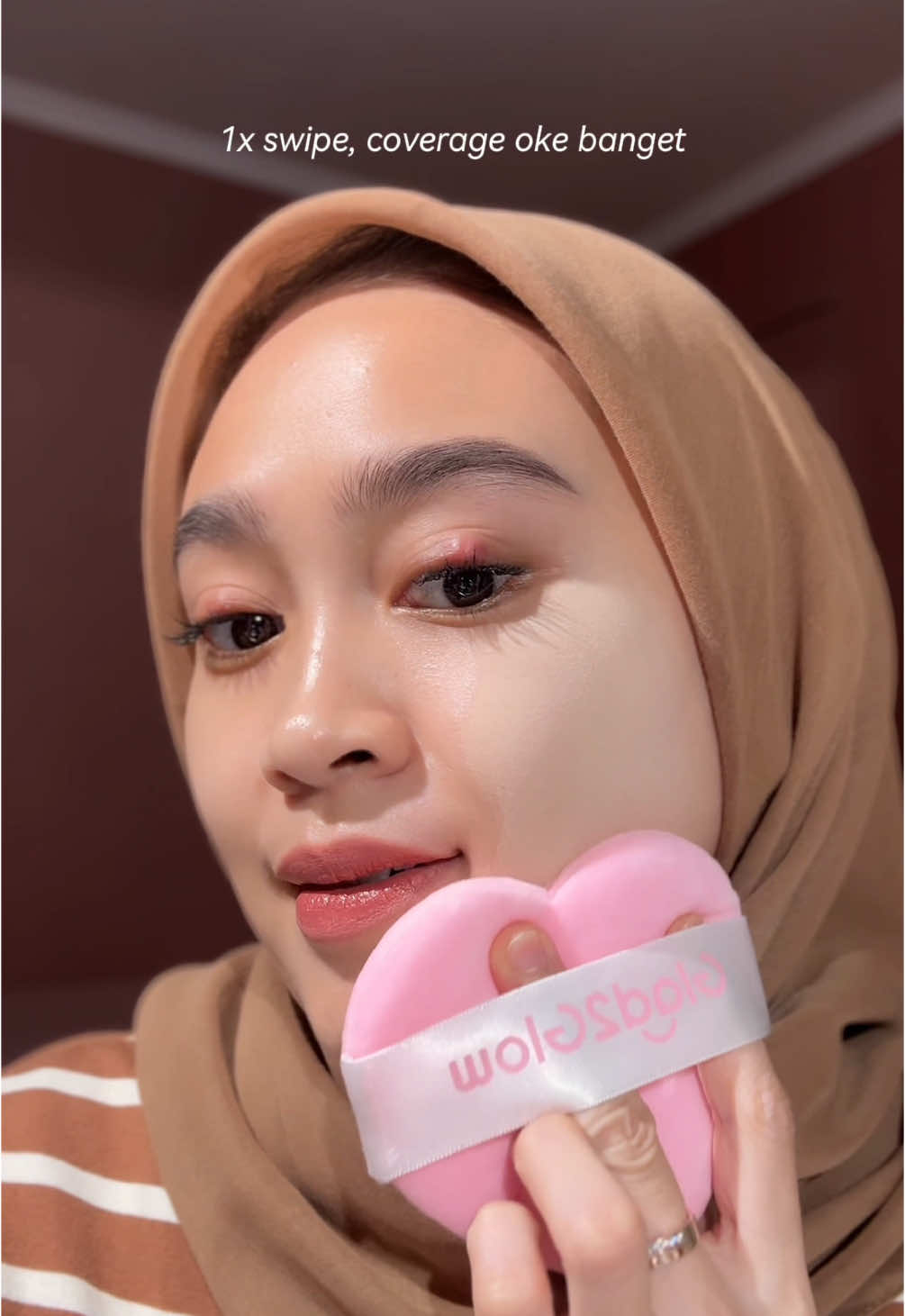 Coveragenya oke si, blurrr! 💘🤝🏻💨 #G2GTwoWayCake #bedakbaruG2G #twowaycake 