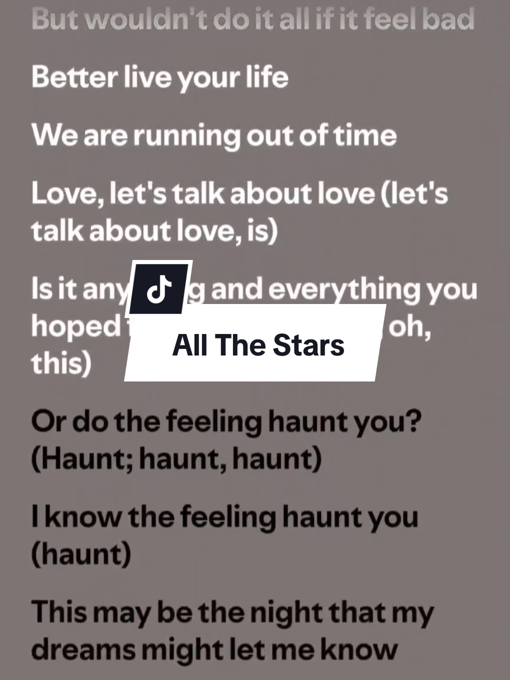 Kendrick Lamar, SZA - All The Stars (Lyrics) #musicprospect #lyrics #fyp #fypシ #fyppppppppppppppppppppppp #spotify #kendricklamar #sza #allthestars 