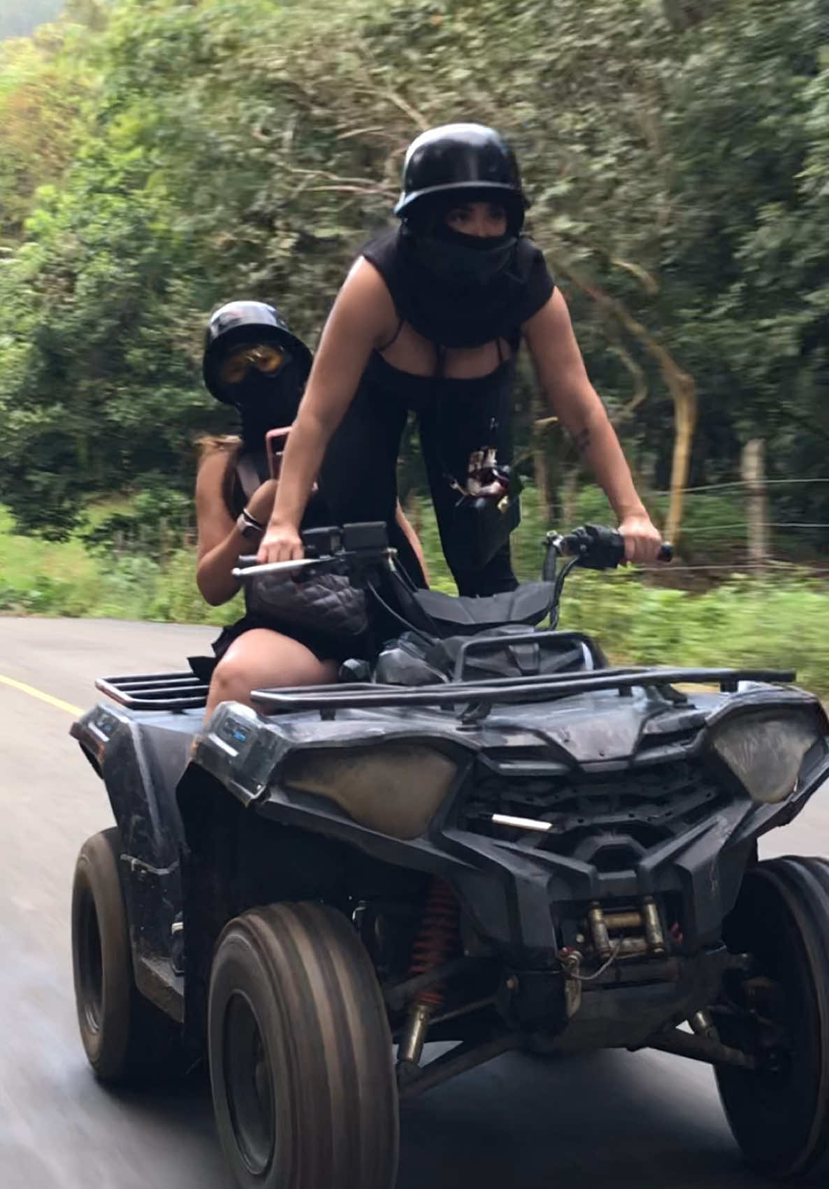 My ridaaaa @priscilasalcedo96  #myrider #partnerincrime #partner #4wheeler #4wheelersoftiktok #adventure #dominicanrepublic #rd #dr #republicadomenicana #jarabacoa #elcibao #cibao #latinas #vacation #vacations #friendship 