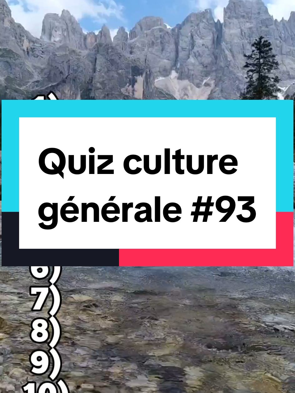 Pourrais-tu réussir à avoir 10/10 ✅️ ? #quiz #culture #cultureg #test 