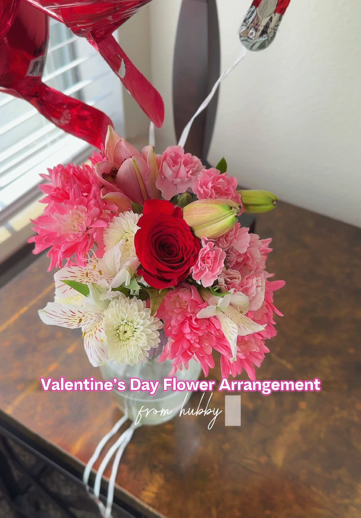 blessed with the best🥹💕 #flowers #flowerarrangement 