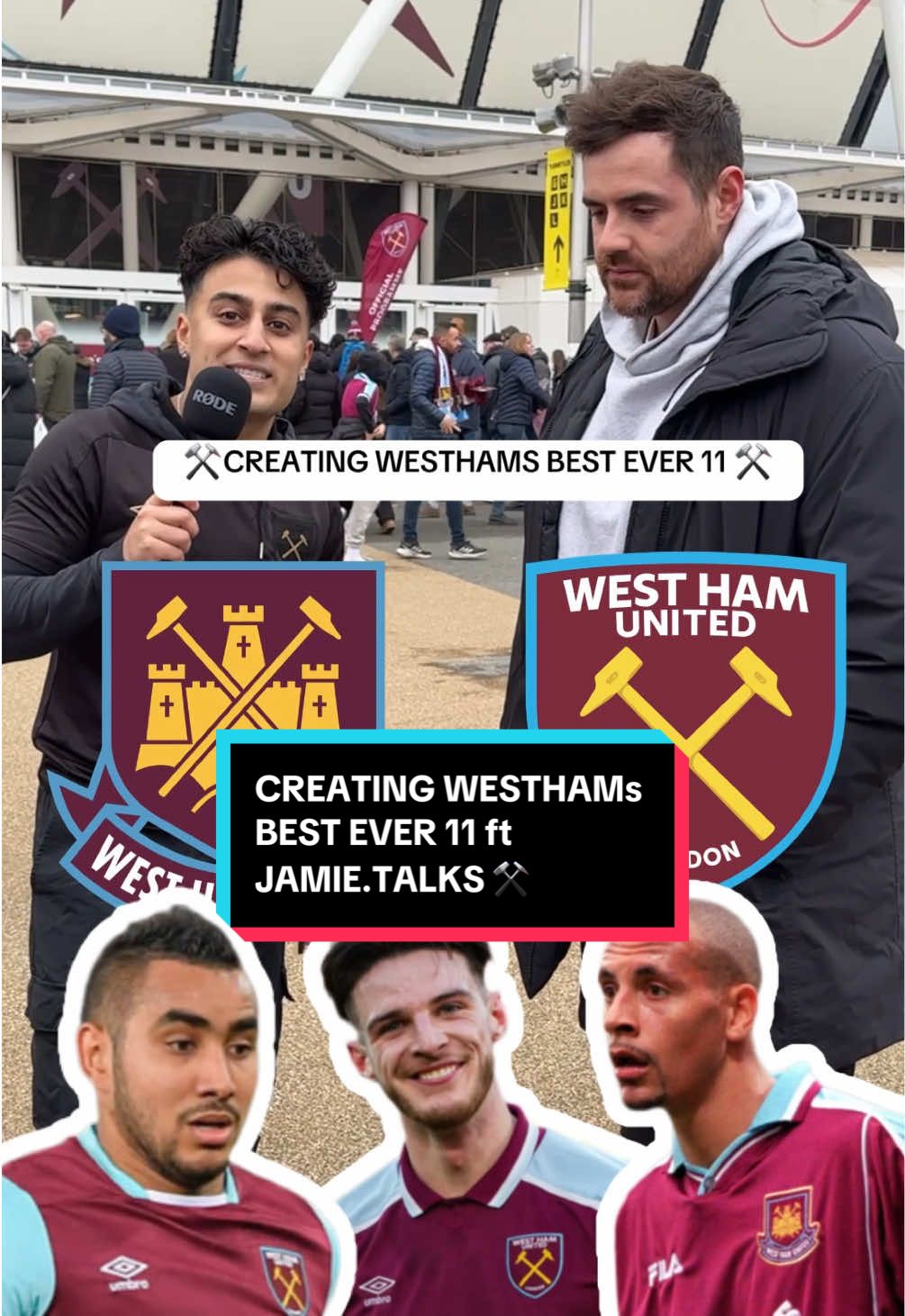 Creating WESTHAM’s BEST EVER 11 ⚒️ #westham #westhamunited #irons #hammers @Jamie Talks 