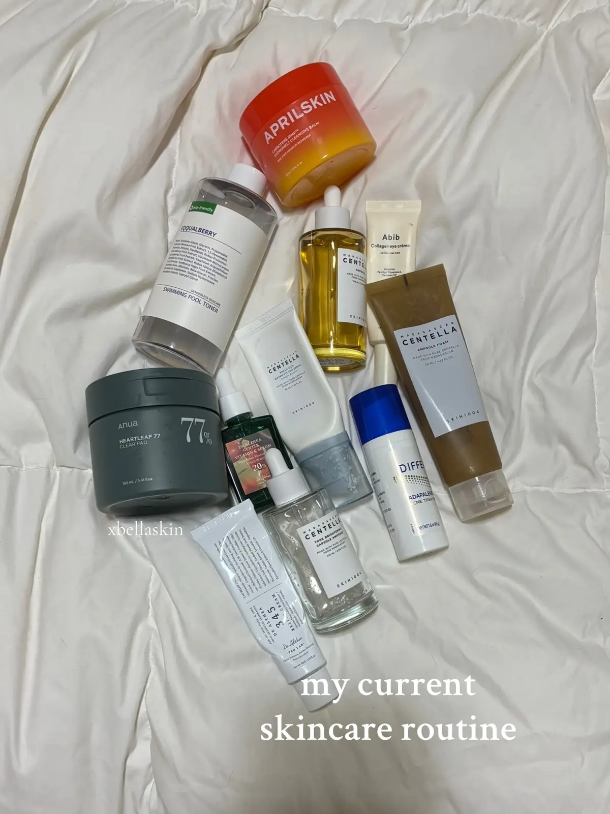 my skin type: oily, sensitive, acne prone (mainly hormonal acne) -~•~- we are well overdue for an updated routine video. this has been my routine for the past ~3 months and it’s definitely been the best routine i’ve had yet! -~•~- 🏷️ @Eqqualberry @dr.althea_official @SKIN1004 Official @Abib Cosmetics @APRILSKIN USA @@differin @anua_us #skincareroutine #koreanskincare #oilyskin #sensitiveskin #acneproneskin 