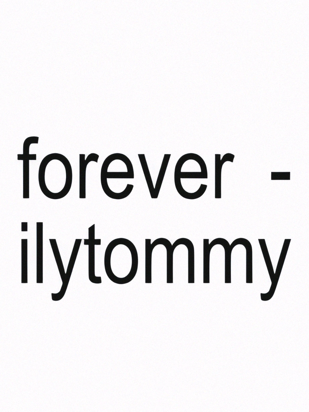 Forever - İlyTOMMY | #forever #ilytommy 