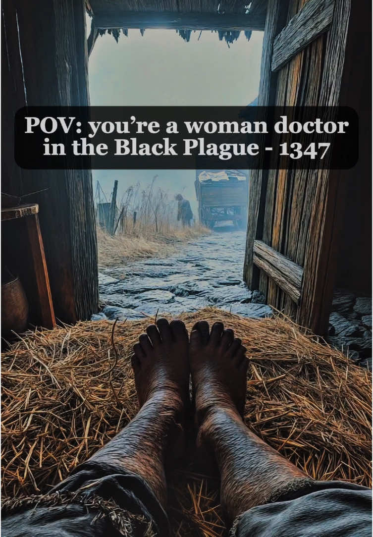 Pov you’re a woman doctor in the black plague 1347 #pov #ai #fyp #fypシ 