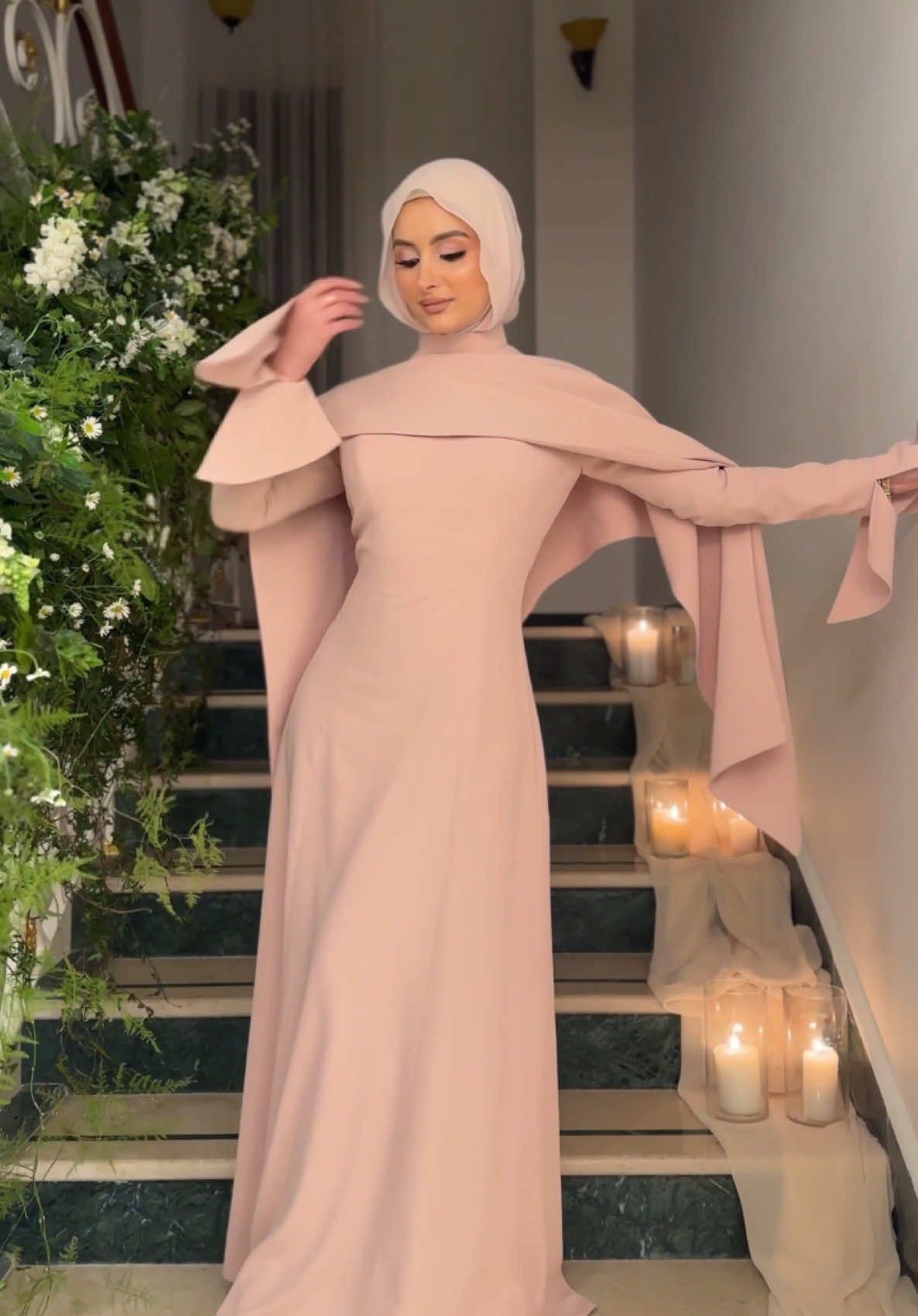 Replying to @Nanu Designed for a fairytale, made for a princess ✨👑 A magical touch with @N Akun 💕 . . . #CustomElegance #princessdress #hijabitiktok #hijabfashionstyle #hijabdress #dresshijabsimple #foryoupage #foryou 