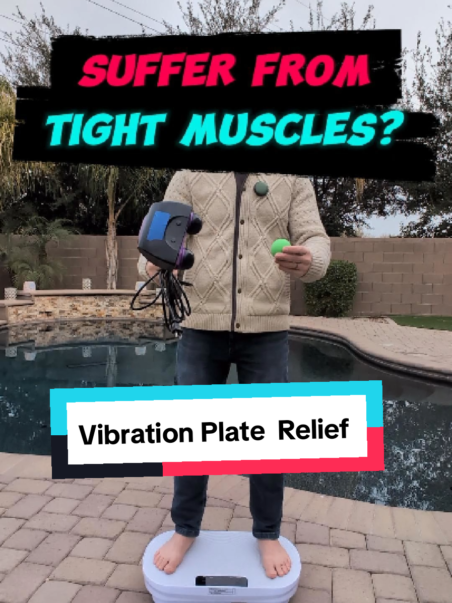 Entire body muscle relief in record time using a vibration plate. #massage #massagetherapy #tension #SelfCare #LifeHack #tiktokshopcreatorpicks #relax #bodycare @Fitnessathome #tiktokmadmebuyit 