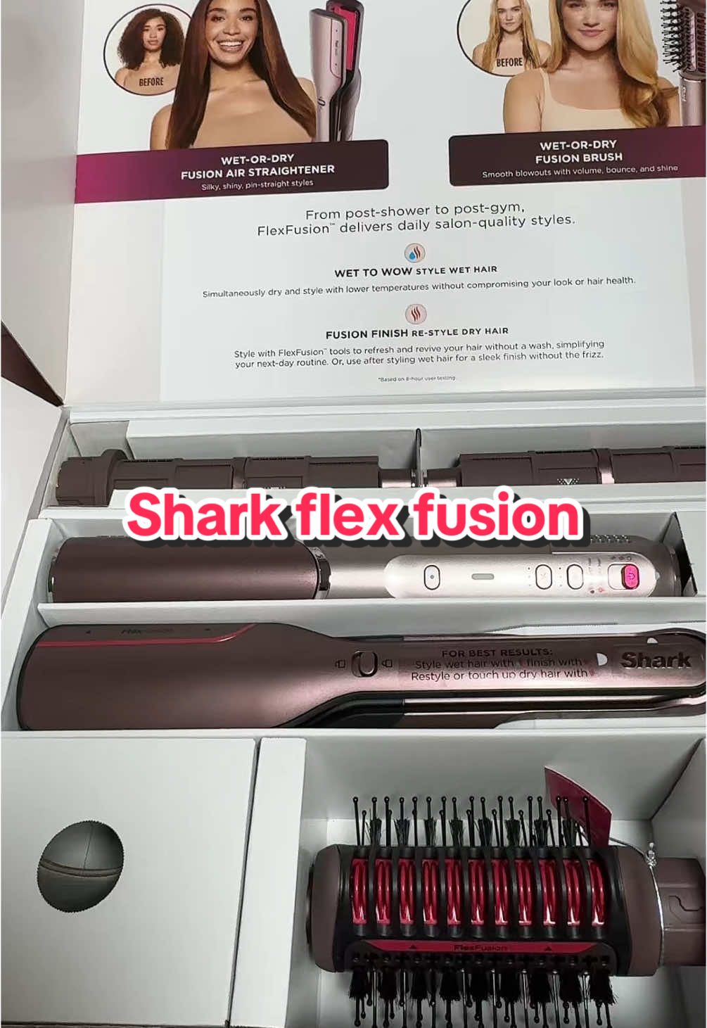 Thank you so much shark ninja!! #shark #sharkhairdryer #sharkhair #sharkflexfusion 