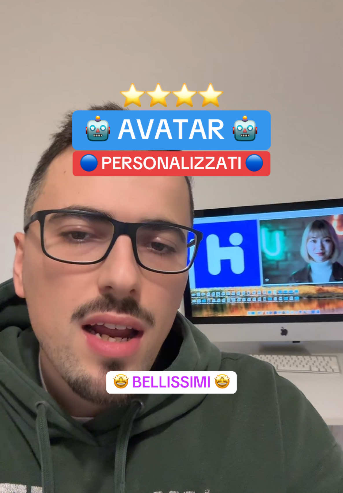 🤩 BELLISSIMO 🤩 Ecco come sfruttare l’intelligenza artificiale per creare avatar personalizzati e trasformare ogni idea in video virali su TikTok. Grazie alla potenza di calcolo dei moderni algoritmi AI e alle tecnologie di deep learning, potrai realizzare avatar parlanti che comunicano esattamente il messaggio desiderato, ottimizzando la produzione di contenuti digitali. Infatti, sfrutteremo la capacità computazionale dell’AI per generare avatar che riproducono perfettamente labiale, gestualità e audio. Inserendo un testo o un file audio, l’intelligenza artificiale sincronizzerà automaticamente il labiale dell’avatar, creando video accattivanti e professionali in pochi clic. Questa tecnologia innovativa è ideale per video marketing, campagne promozionali, editing video e content creation sui social, in particolare su TikTok. Il procedimento è estremamente semplice: basterà selezionare l’avatar che più rispecchia il tuo stile, scegliere la scena preferita e lasciare che l’AI faccia il resto. Con pochi passaggi, le tue direttive testuali o audio si trasformeranno in contenuti dinamici, ottimizzati per l’indicizzazione grazie a parole chiave come intelligenza artificiale, avatar, AI, deep learning, video virali, social media e digital marketing. Prova subito questo strumento rivoluzionario e scopri come trasformare le tue idee in video straordinari, sfruttando la potenza dell’intelligenza artificiale per ottenere risultati unici e di grande impatto, pronti per conquistare TikTok e il mondo del content creation! #ai #aivideo #aivideos #aiavatar #avatarai #avatar #intelligenzaartificiale #artificialintelligence #elvistusha #chatgpt #chatgpt4 #heygen #humva #aivideoviral #aivideoart #aiavatartrend #aiavatars #avatarsai  #deepfake #deepfakes #aigenerated #aigeneratedart #aigeneratedvideo #videoaigenerate 