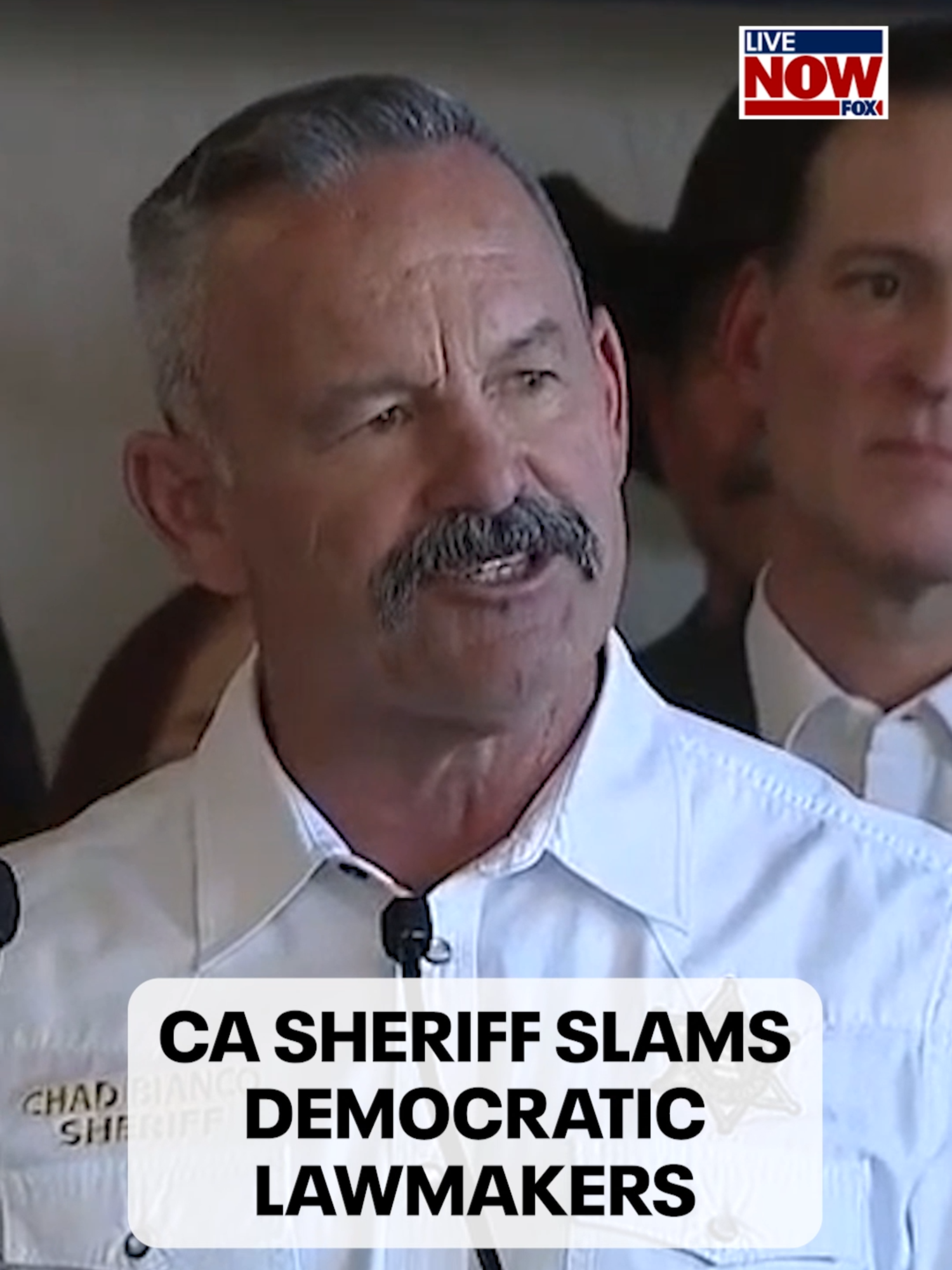 Riverside County Sheriff Chad Bianco formally announced his candidacy for governor of California. During his press conference, Bianco slammed Democratic lawmakers for the state's problems. 