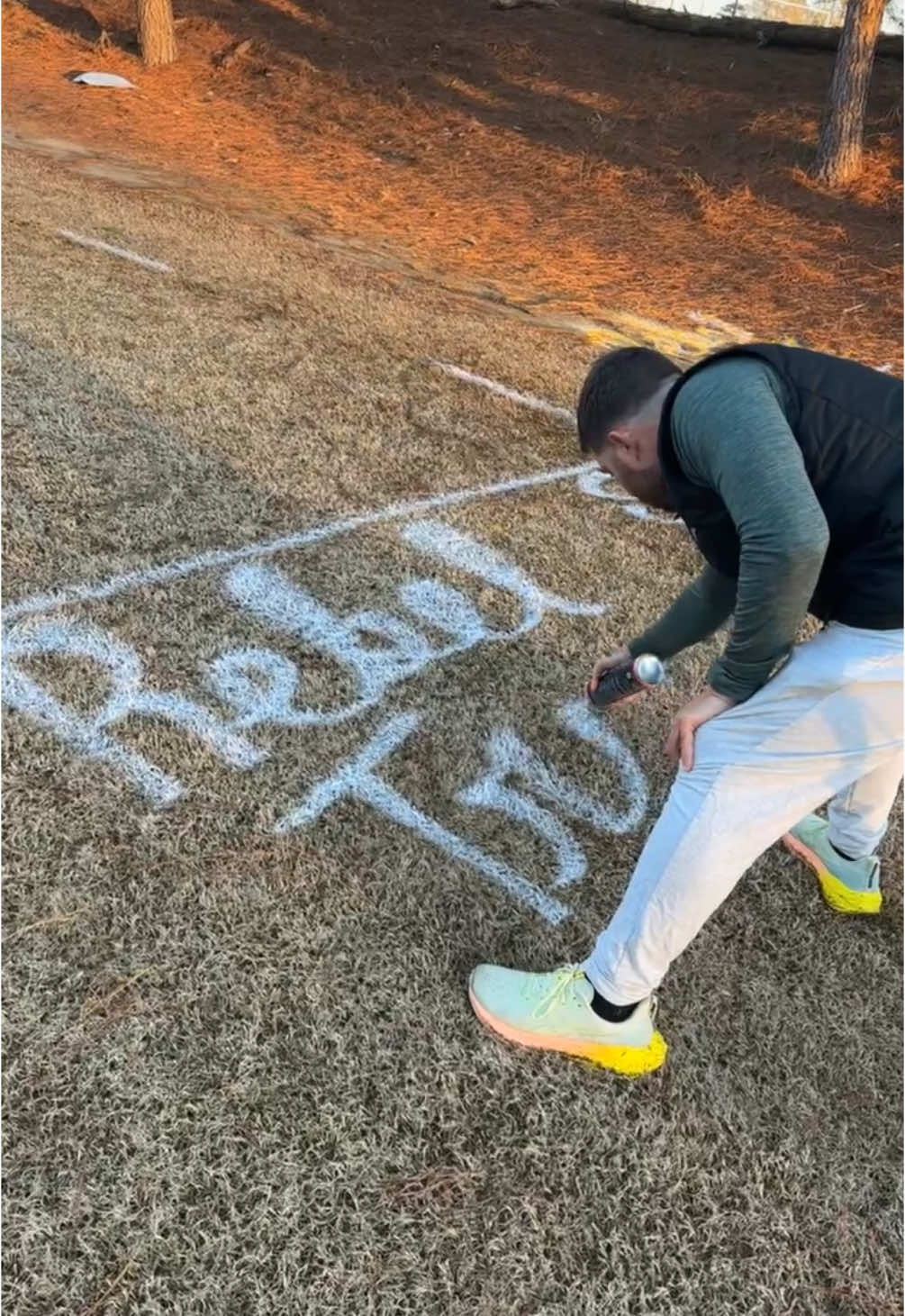 Rebel Track “Starts Here”! Looking forward to a great 2025 spring season 🏃 🏃‍♀️  #trackandfield #Running #tracklife #graffiti #graffitiart 