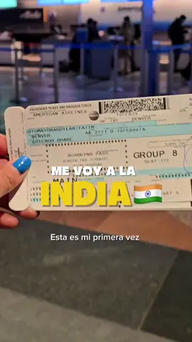 Me voy a India 🇮🇳 #india #indian #viaje #viajaralaindia #fatimasotomayor #india 