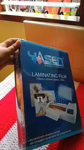 yasen laminating film #laminatingfilm #yasenlaminatingfilm #lamination 