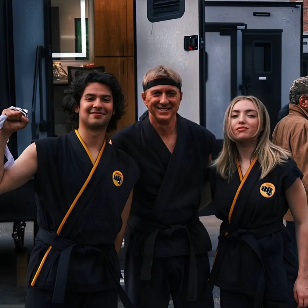 Esse é o melhor trio ? 😳🐍⚫️🟡 #fy #cobrakai #migueldiaz #torynichols #falcon #johnnylawerence #fyp 