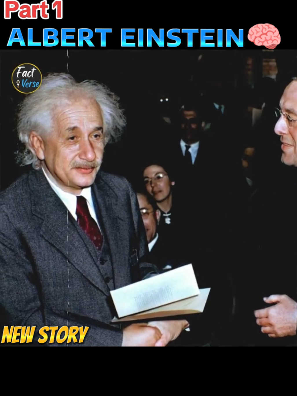 albert einstein 🧠 New story  Part 1 #fopyou New video @TikTok Albert Einstein story 🥶 #1millionaudition #fyp @TikTok UK #viralvideos #New  #videoviral #fpy #tik_tok 