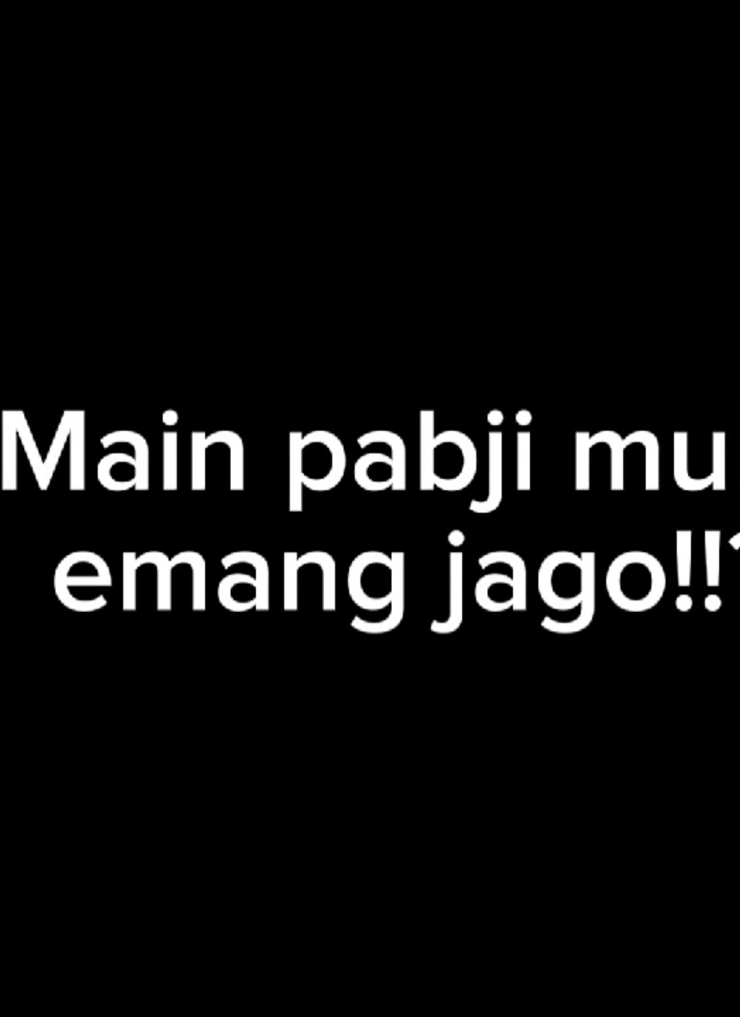 gak jago, orang cuma mau jagain 1 hati yg sepaket itu lho, walau sabar nya harus sampe kudu di las biar kuat 😅😂😙🥺.. menyala paketan ku... #pubgmobile #pubgfunnymoment #pubg #pubgindonesia 