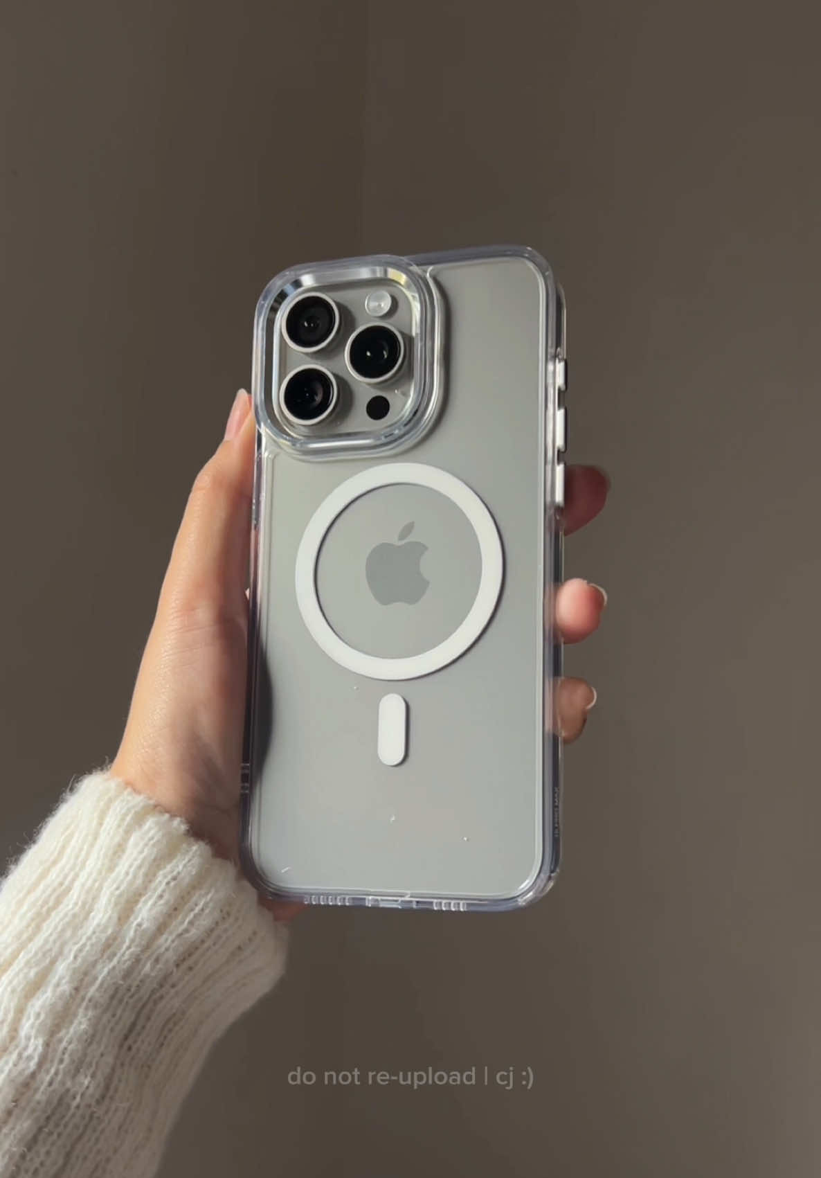 magsafe clear transparent case for iphone #iphone15promax #phonecase #transparentcase #clearcase 