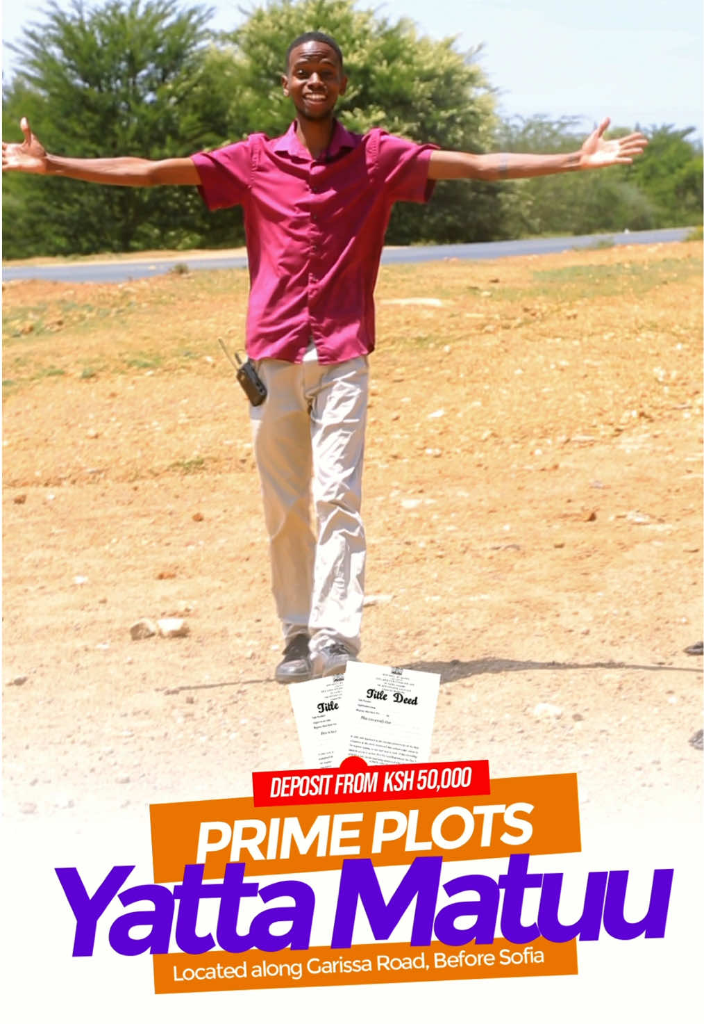Azariah Estates Project, Own Your Dream Land Today! Ready Titles | Prime Locations | Affordable Prices YATTA MATUU - From KES 50K (Flexible Installments) 50 by 100 - 650,000  100 by 100 - 1.5M  