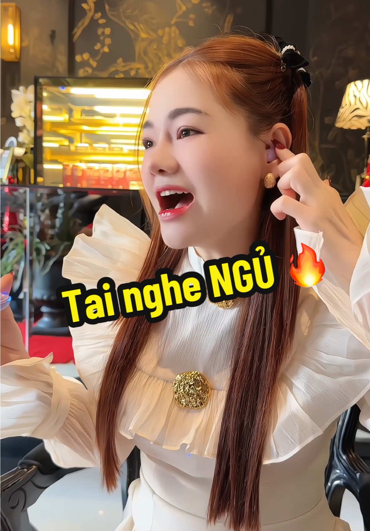 Trả lời @ĐứcHòa1986@🤫 Tai nghe ngủ không dây bluetooth 10m xịn xò nhỏ gọn khi đeo, nghe lâu pin trâu, đàm thoại, chơi game không phiền người khác quá tiện lợi #ngandali #hangdumuc #hdmentertainment #tainghengu #tainghebluetooth #tainghekhongday #tainghexinh 