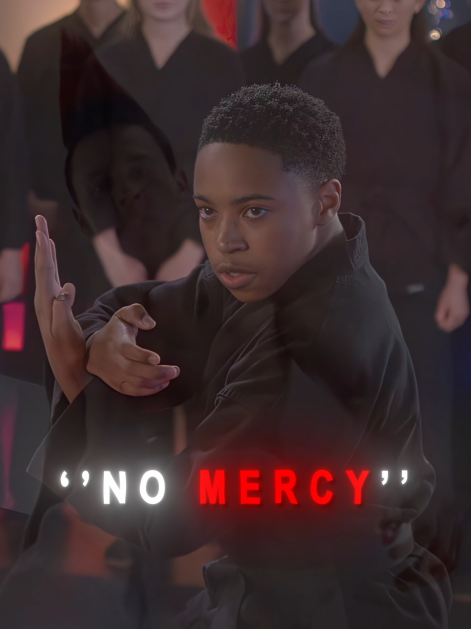 Definition of Without mercy // Cobra Kai // Song:Adanina (Glory Edit) #cobrakai #migueldiaz #hawk #cheng #chang #karatekid