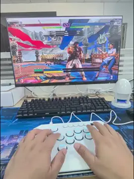 POWKIDDY hitbox large size A50 Street Fighter 6 King of Fighters fighting button keyboard, RGB ambient lighting, plug and play, supports PC/Android/Switch/PS4/PS5/SteamDeck/Arcade platform#powkiddy #factory #gameshow #A50 #fightinggamescommunity#gamingkeyboard  