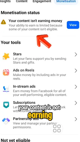 Facebook Monetization Issue: Your ability to earn money is limited because some of your content is not eligible  #LightMoto  #Facebook  #monetizationissue  #viraltiktokvideo 