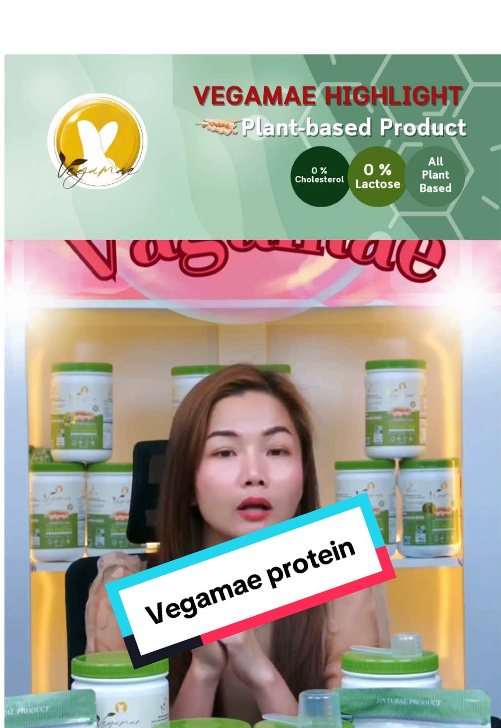 🌱 โปรตีนพืชที่ดื่มง่าย ไม่เชื่อต้องลอง! 🥤 #เวกาเม่ 💪 โปรตีนเน้นๆ 20g/สคูป อิ่มนาน เสริมสร้างกล้ามเนื้อ 🥛 แคลต่ำเพียง 110 kcal ดื่มได้ทุกวัน ไม่ต้องกังวล 😋 หอม อร่อย ละลายง่าย ไม่มีผงติดคอ 🚫 0% Lactose | 0% Cholesterol | 0% Trans-fat 🌍 วีแกนทานได้ ผู้แพ้นมวัวดื่มสบาย 📌 หลายคนเปลี่ยนกินโปรตีนพืชแล้ว ต้องลองกับเวกาเม่ จะค้นพบความอร่อยที่ดีต่อสุขภาพ #โปรตีนพืช #วีแกนโปรตีน #อร่อยง่ายได้สุขภาพ #เวกาเม่ #โปรตีนพืช #สุขภาพดี #tiktokสุขภาพดี #plantbased #โปรตีนจากพืช 